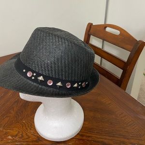 Black hat with bedazzle